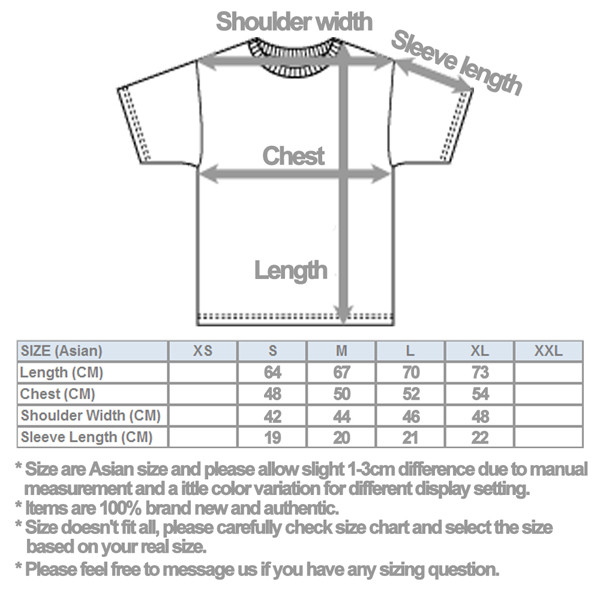 champion large size chart